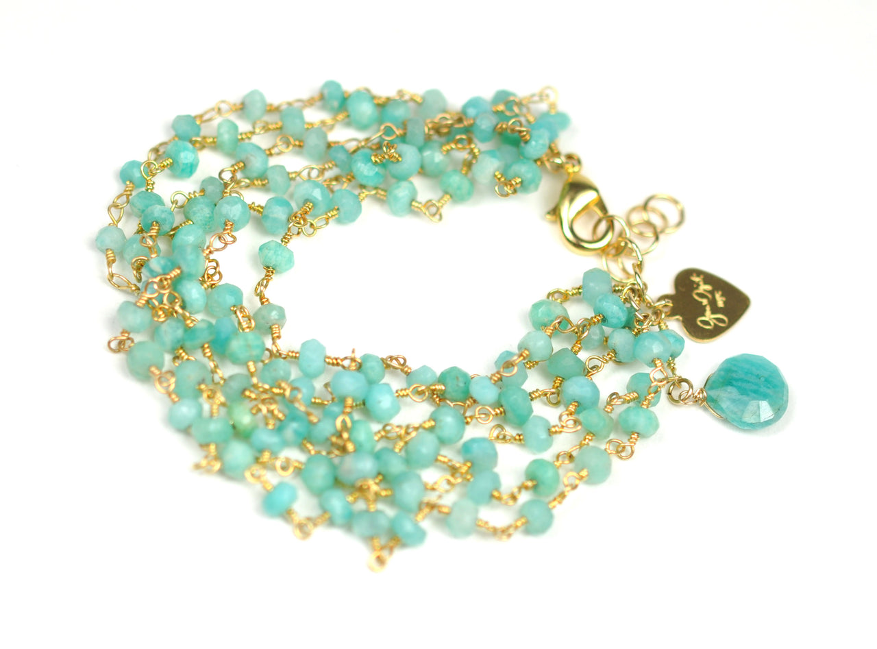 Gena Myint - Amazonite Bracelet -