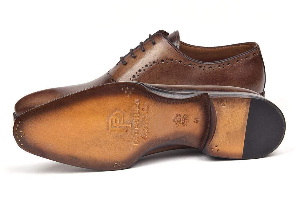 Paul Parkman - Men's Antique Brown Oxfords -