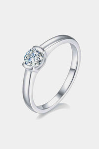 Thumbnail for Moissanite 925 Sterling Silver Solitaire Ring