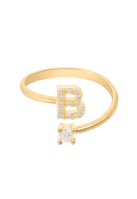 Thumbnail for Initial Ring Gold B -