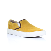 Thumbnail for Suede Slip on Sneaker (Mustard)