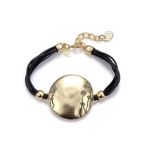 Thumbnail for Blinglane - Dandelions Bold Gold Statement  Bracelet - 1 COLOR -