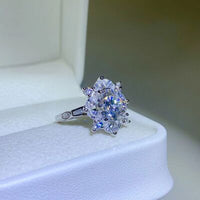 Thumbnail for 2 Carat Moissanite 925 Sterling Silver Ring