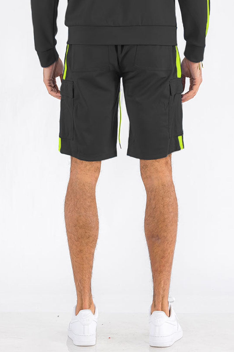 Two Stripe Cargo Shorts - 1 COLOR -