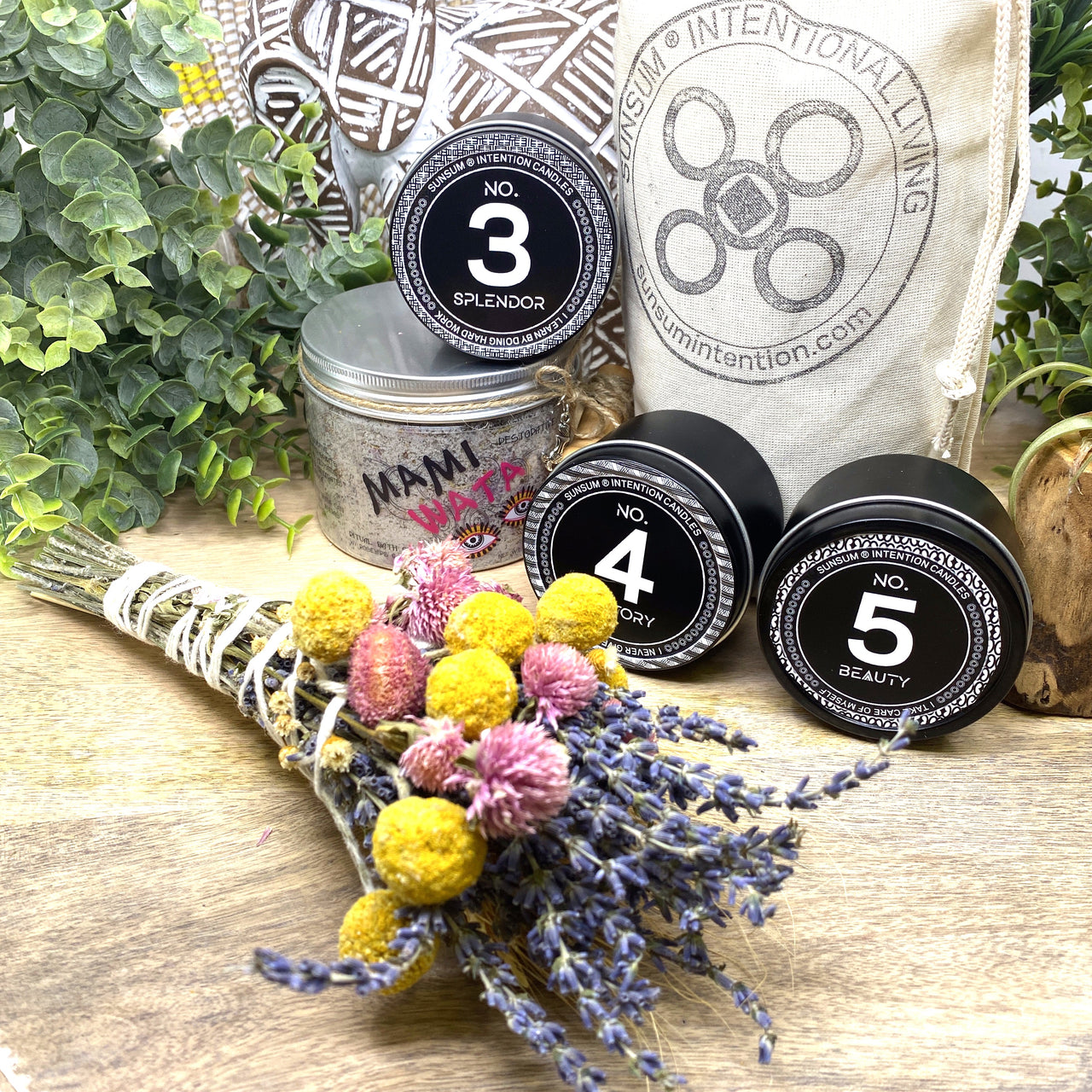 Sunsum - Get Centered With Divine Feminine Energy, Gift Set -