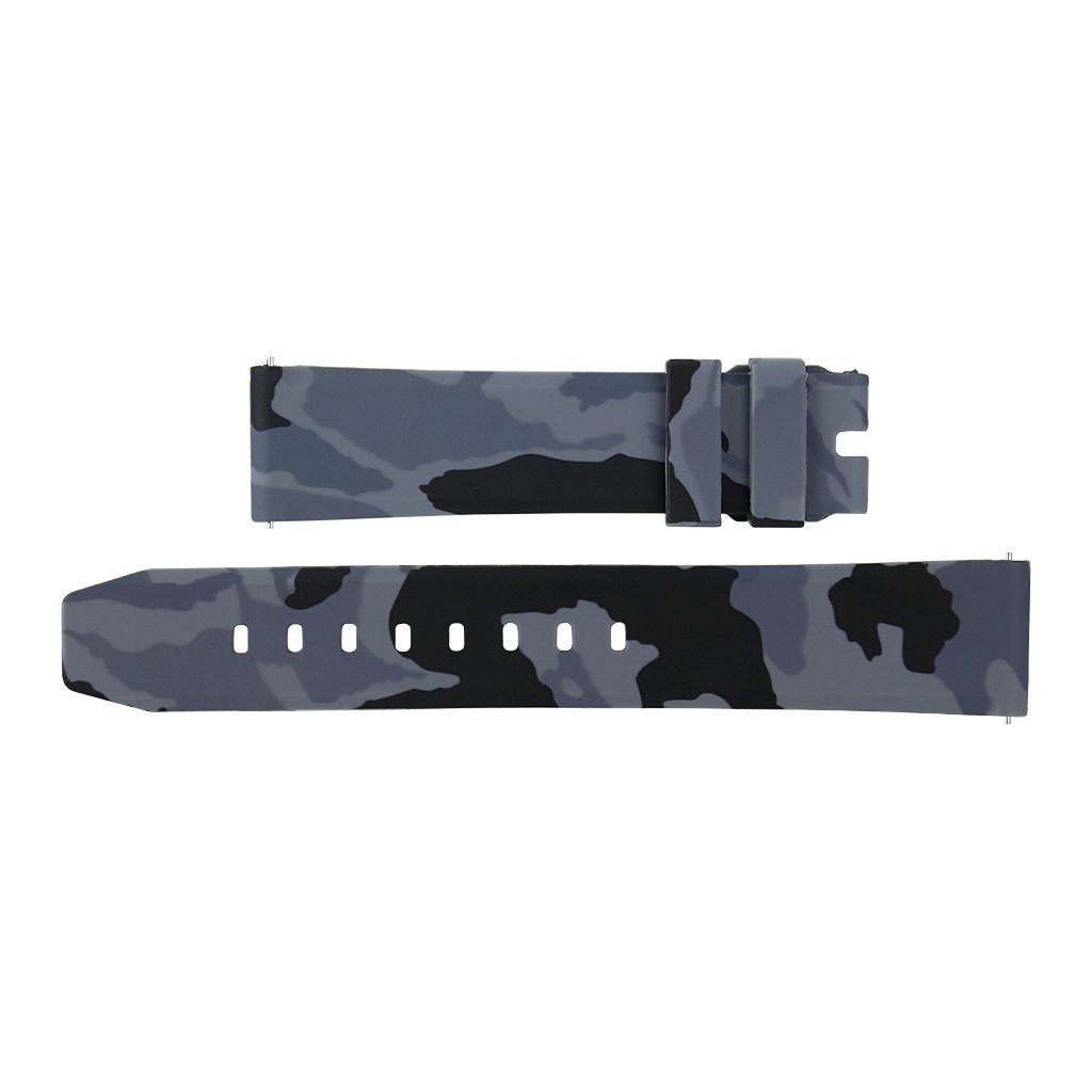 Simply Carbon Fiber - APOLLO Series Strap | GREY CAMO -