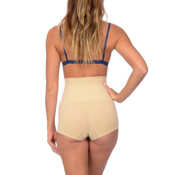 Seamless High Waist Boy Short Shaper Nude -