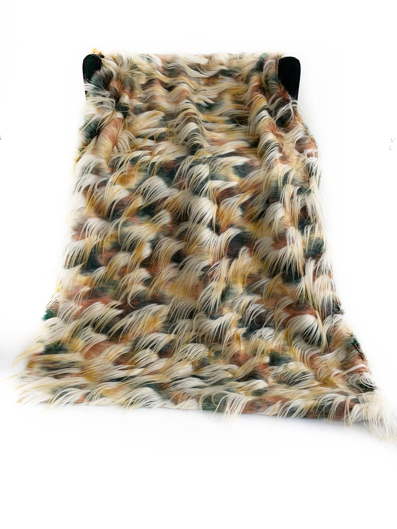 Plutus Multi-Color  Fancy Feather Faux Fur Luxury Throw Blanket - 14 SIZES -