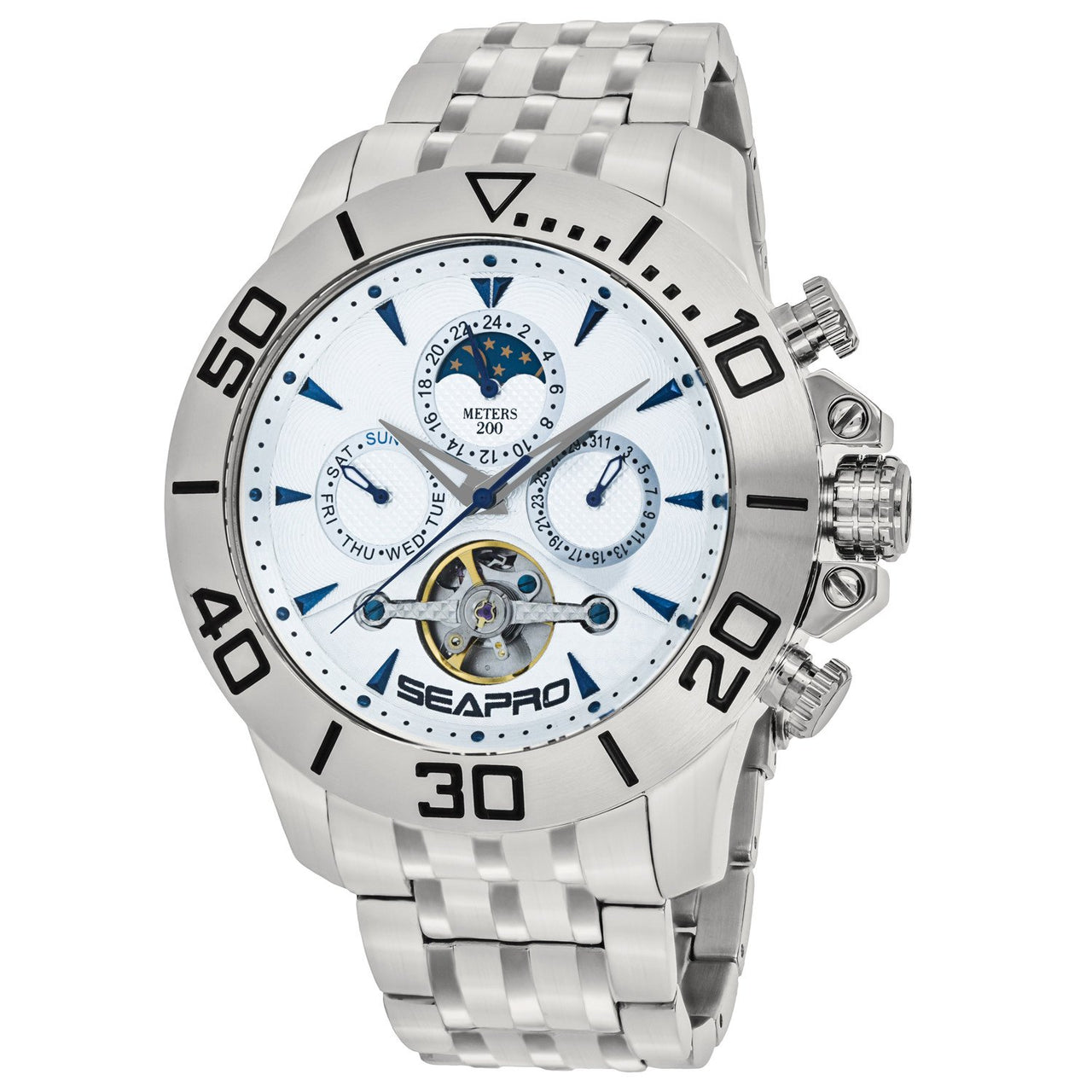 Seapro - Men's Montecillo - Water resistant to 20 ATM / 660 FEET! -