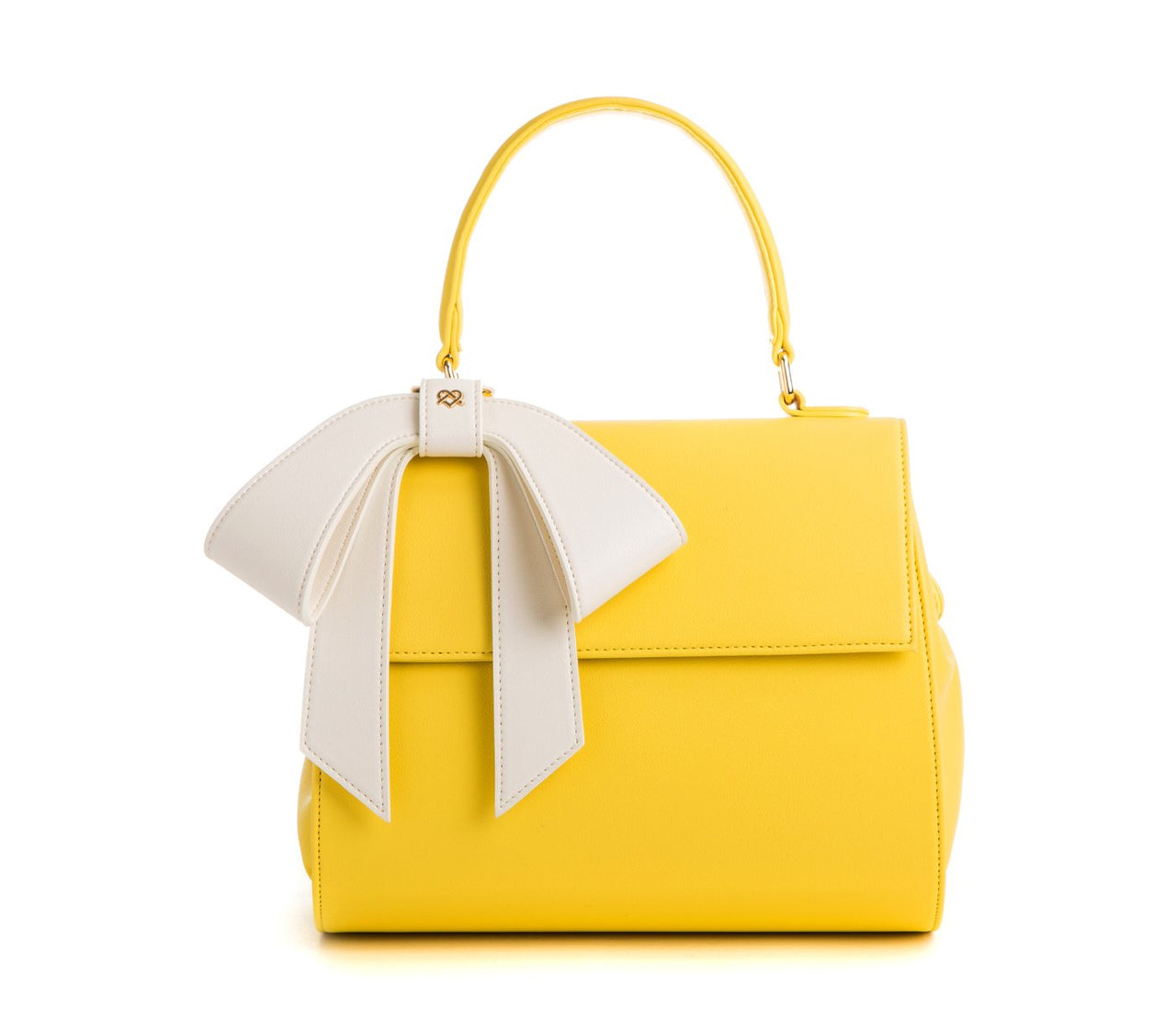 GUNAS NEW YORK - Cottontail - Yellow Vegan Leather Bag - 1 COLOR -