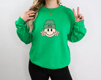 Thumbnail for Winter Lucky Smiley Sweatshirt - 1 COLOR -