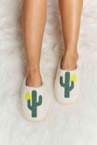 Thumbnail for Melody Cactus Plush Slide Slippers - T - 1 COLOR -