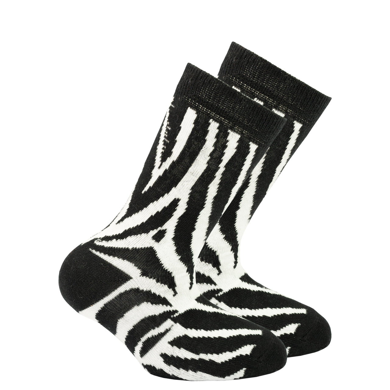 Kids Zebra Socks - 1 SIZE FITS ALL - 1 COLOR -