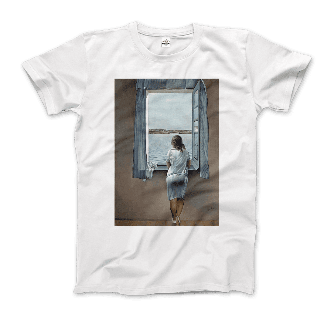 Salvador Dali - Young Woman at a Window Artwork T-Shirt Men/Women - 6 COLORS -