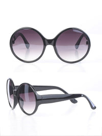 Thumbnail for Black All Rounded Rimless Sunglasses - 1 COLOR