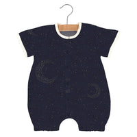 Thumbnail for Midnight Moon Bamboo Newcastle Mini Romper -