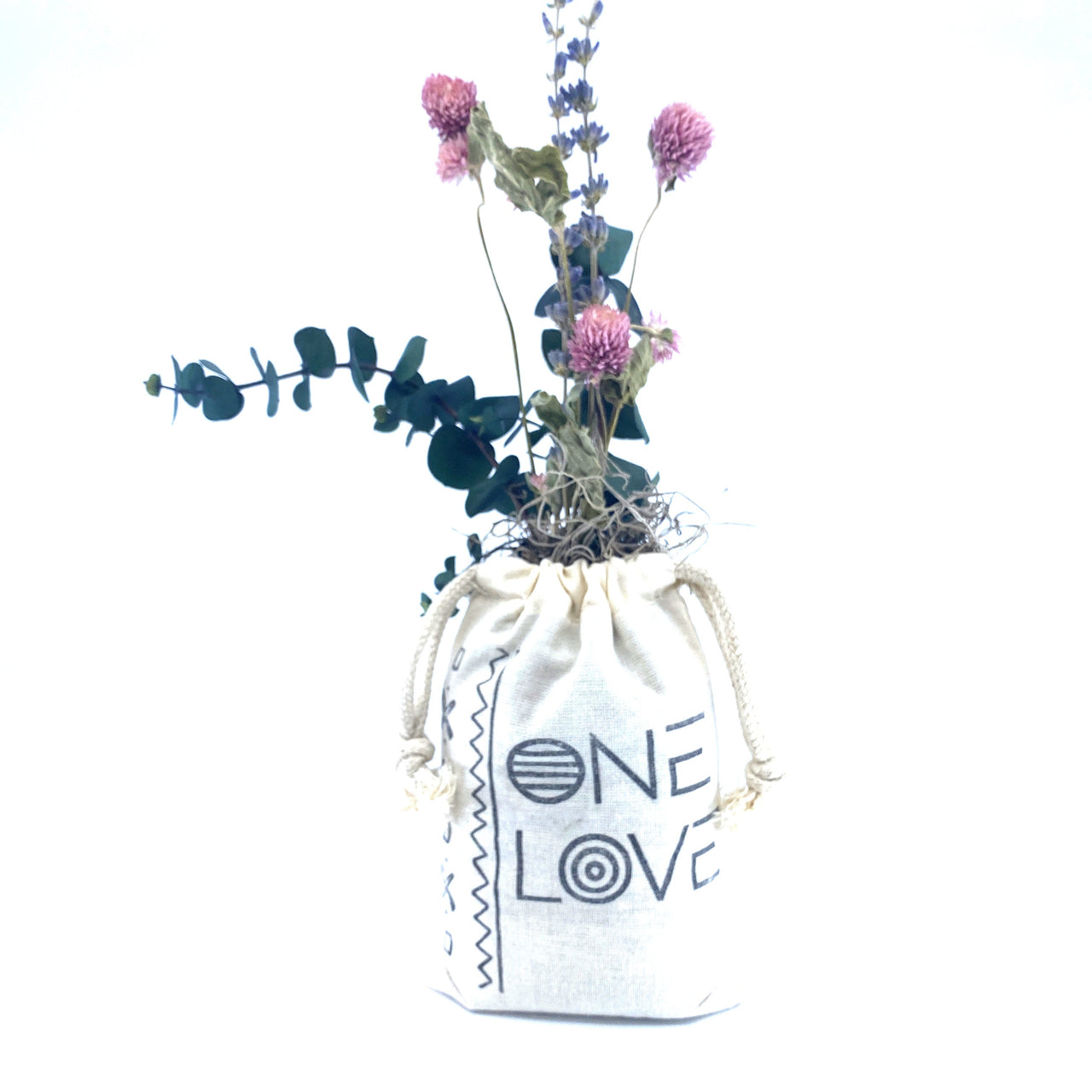 Sunsum - Sack of Flowers, One Love, Organic, Dried Flower Bouquet - 5 TYPES -