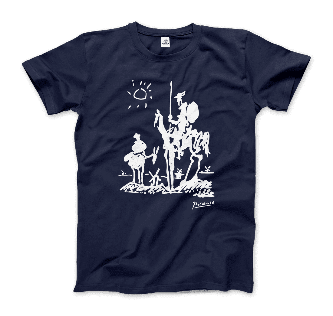 Pablo Picasso - Don Quixote of La Mancha 1955 Artwork T-Shirt  - MENS - WOMENS - 6 COLORS