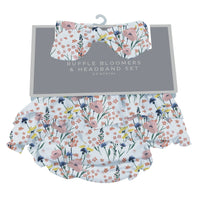 Thumbnail for Newcastle - Wildflowers Ruffle Bloomers and Headband Set - 1 COLOR -