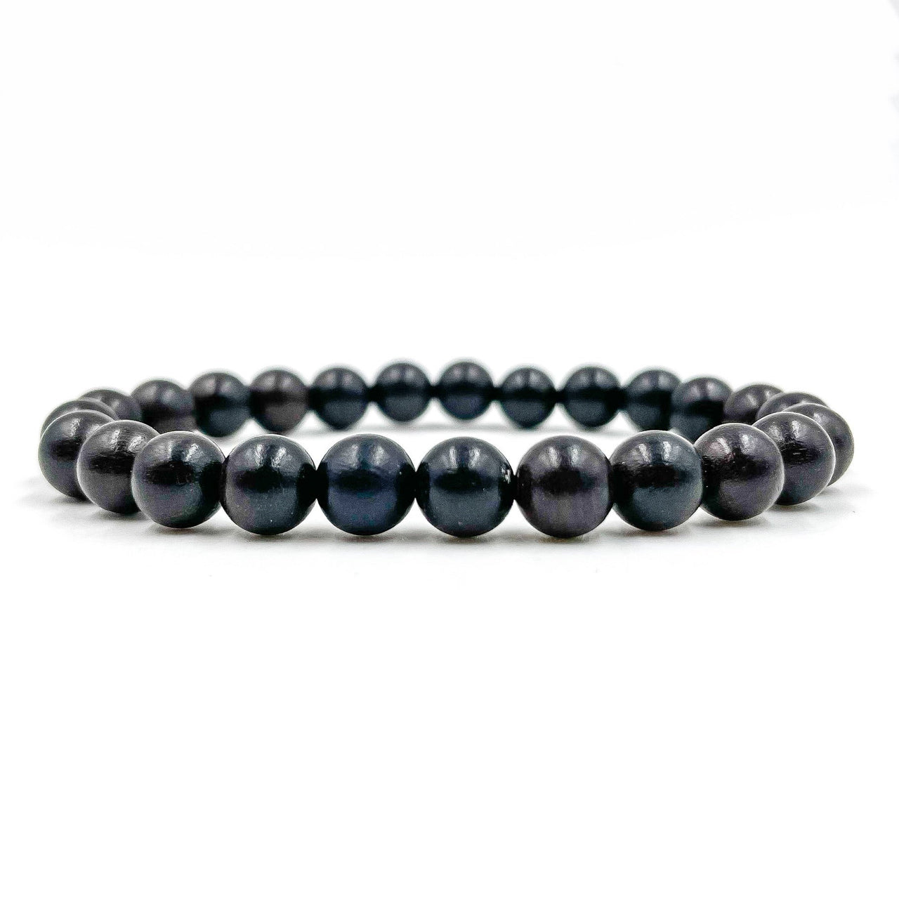 Union - Ebony Blackwood Mala Beaded Bracelet -