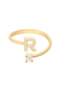 Thumbnail for Initial Ring Gold R -