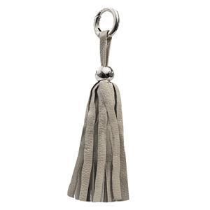 ClaudiaG - Purse Leather Tassel - Silver/Tan - 1 COLOR -