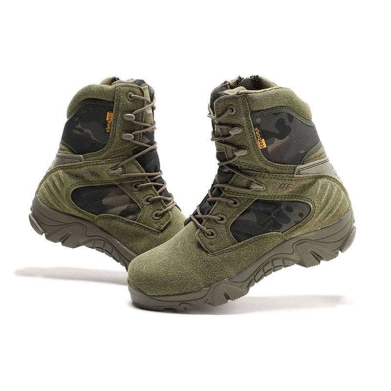 Men Desert Tactical Boots - Waterproof Boot - Lace Up - [27 DAY DELIVERY] -  HI OR LOW - 4 COLORS -