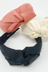 Thumbnail for Satin Twist Headband - 3 COLORS