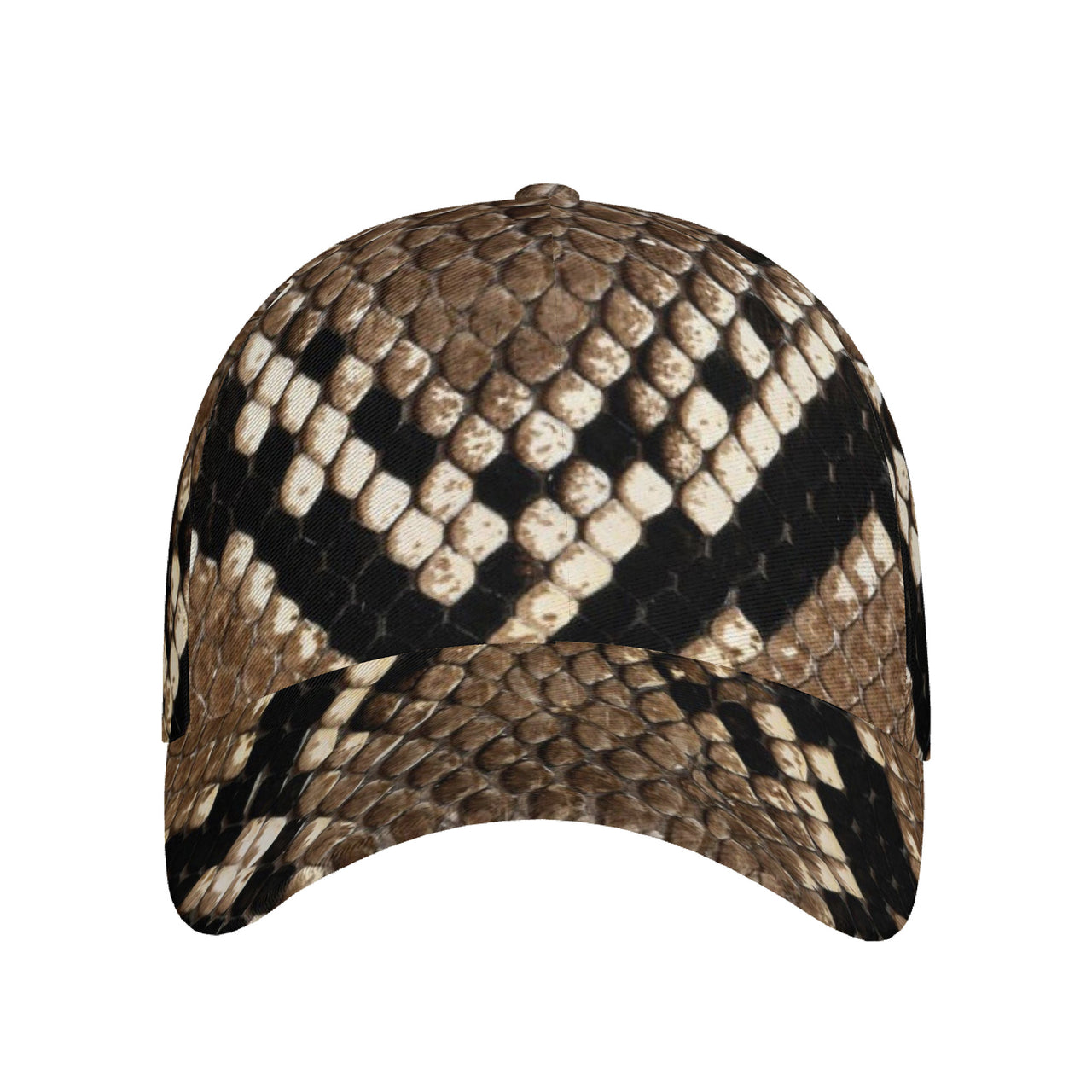 OOTO - SNAKE SKIN (PRINT) - HC_T9 Curved Brim Baseball Cap - 1 COLOR -