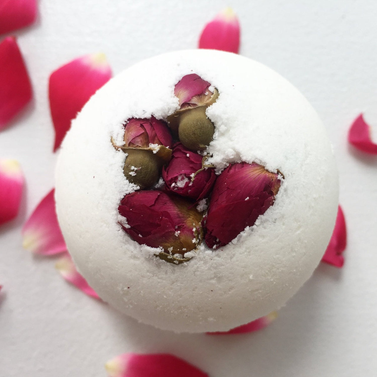 Rose Flower Bath Bomb -