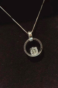 Thumbnail for 1 Carat Moissanite 925 Sterling Silver Necklace