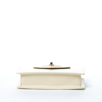 Thumbnail for Mary Off White Mini Crossbody Bag Leather Wristlet -