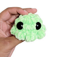 Thumbnail for Plum Pop Studios - Mini Crochet Octopus Plushies - 9 COLORS -