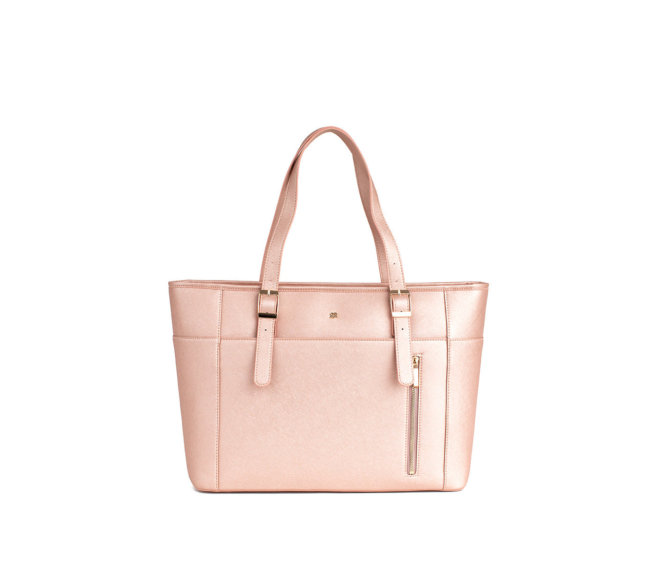 GUNAS NEW YORK - Miley - Light Pink Vegan Leather Laptop Bag - 1 COLOR -