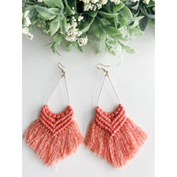 Thumbnail for Boho Macrame Earrings 