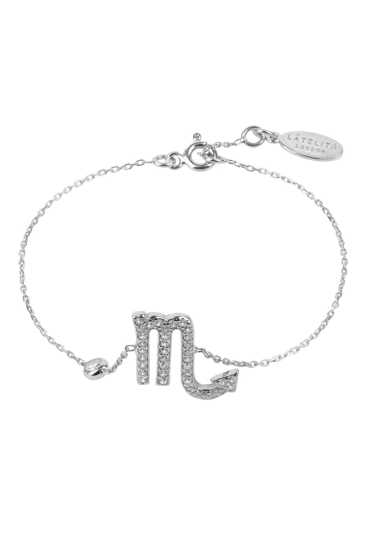 Zodiac Horoscope Star Sign Bracelet Scorpio - 3 FINISHES -