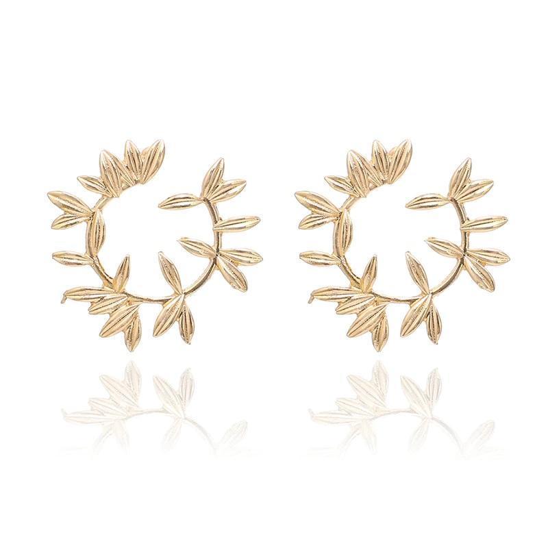 ClaudiaG - Wreath Earrings - 2 FINISHES -