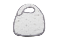 Thumbnail for Traveler Bamboo Muslin Snap Bibs 3PK -