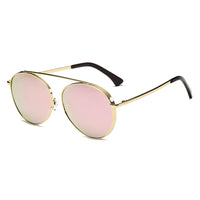 Thumbnail for Bethel | CA08 - Retro Mirrored Lens Teardrop Aviator Sunglasses - 6 COLORS -