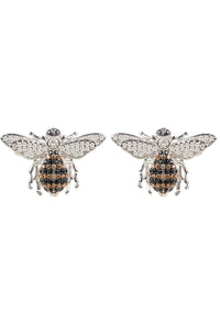 Thumbnail for LATELITA - Honey Bee Stud Earrings Silver -