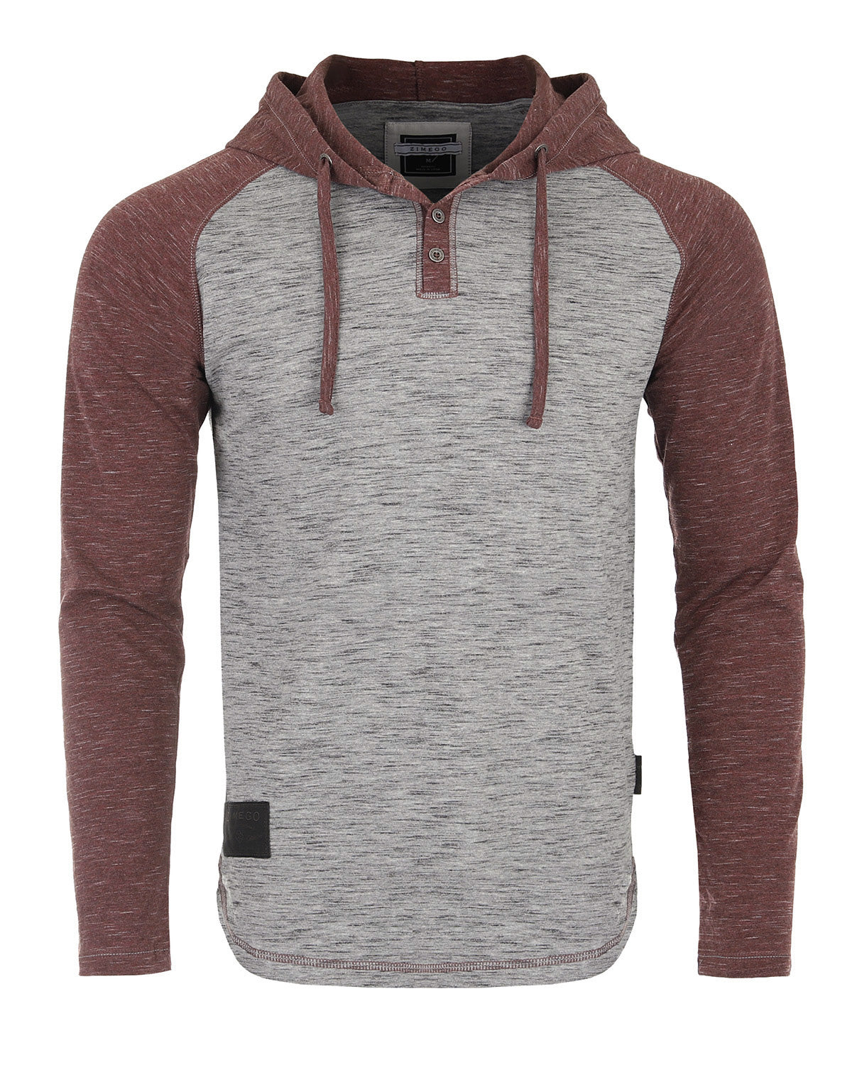 Men's Hoodie Pullover Sweatshirt – Long Sleeve Athletic Casual Active  Button Raglan Henley Shirt Hooded T - 1 COLOR