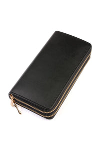 Thumbnail for Double Zip Around Wallet - 13 COLORS -