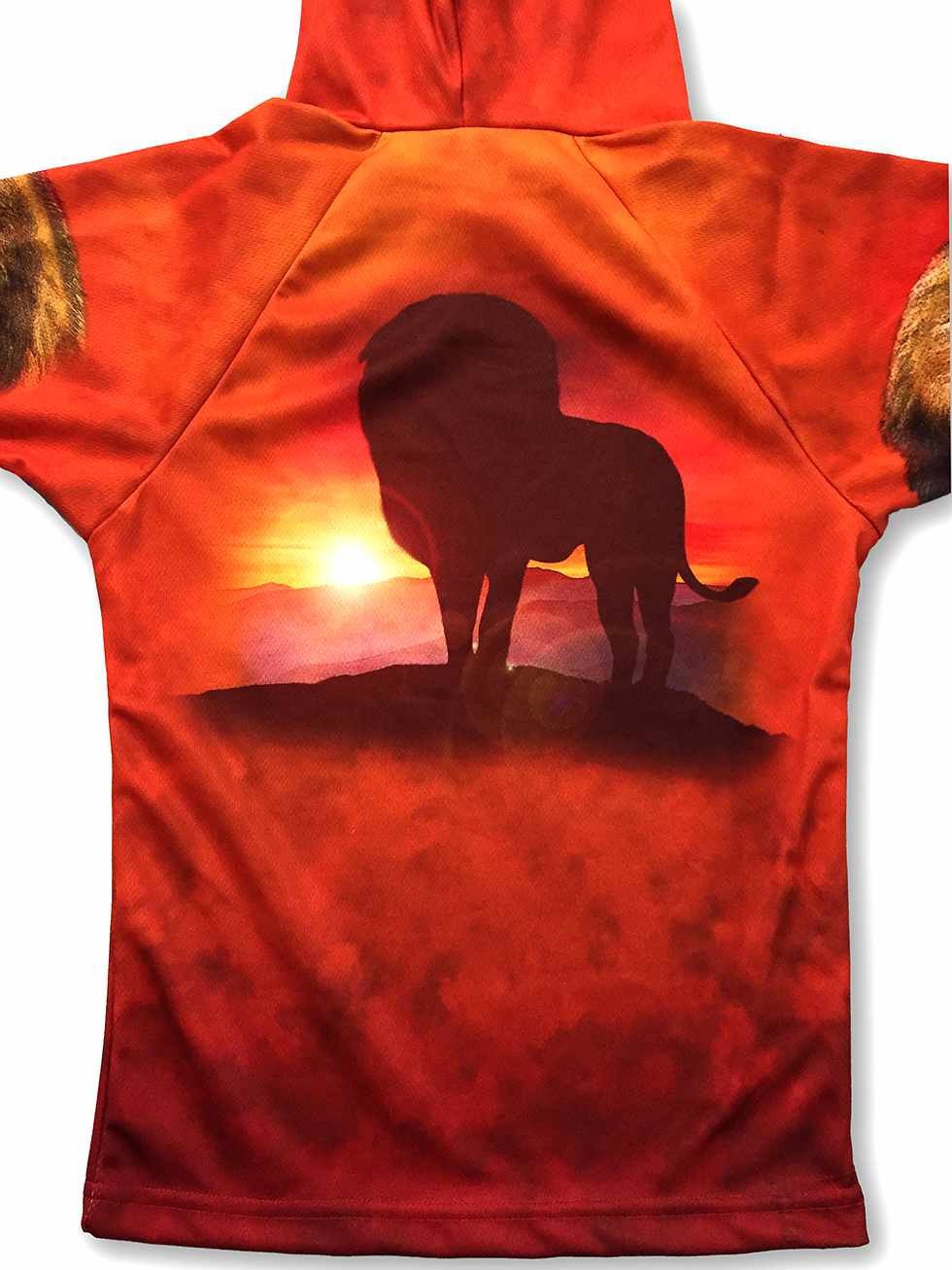 Mouthman - LION JUNGLE MASTER Sport Shirt - YOUTH SIZES ONLY - 6 SIZES -