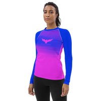 Thumbnail for FYC - Women's Summer Eclipse Long Sleeve All Weather UPF 50 Rash Guard - 1 COLOR -