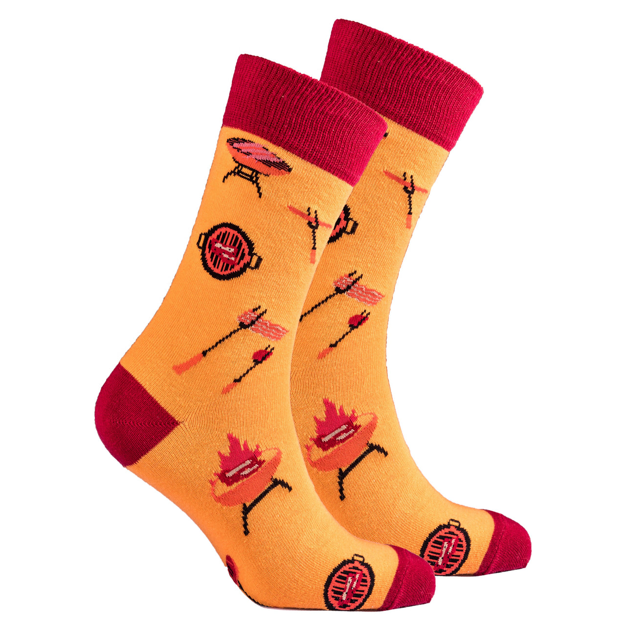 Men's BBQ Socks - 1 COLOR -