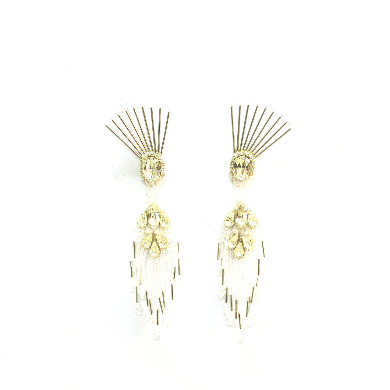 BEGADA - The Dancing Peacock Earrings -