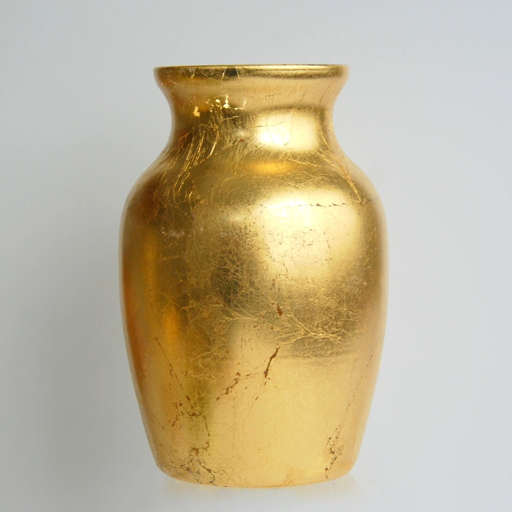 GILT - 7" Gold Flower Vase -