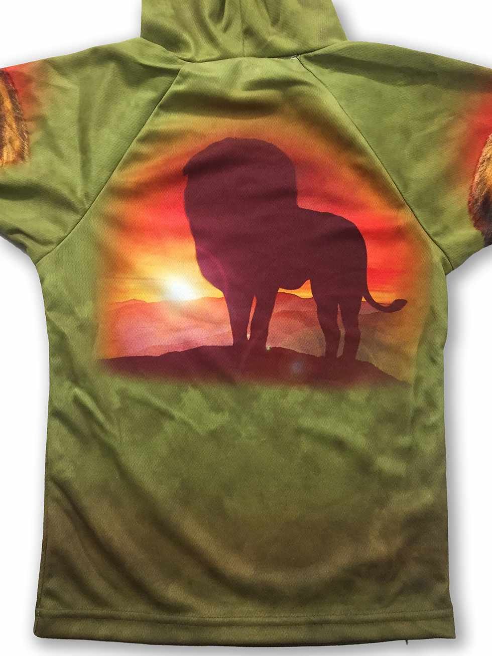 Mouthman - LION JUNGLE KING Sport Shirt - YOUTH SIZES ONLY - 6 SIZES -