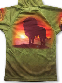 Thumbnail for Mouthman - LION JUNGLE KING Sport Shirt - YOUTH SIZES ONLY - 6 SIZES -