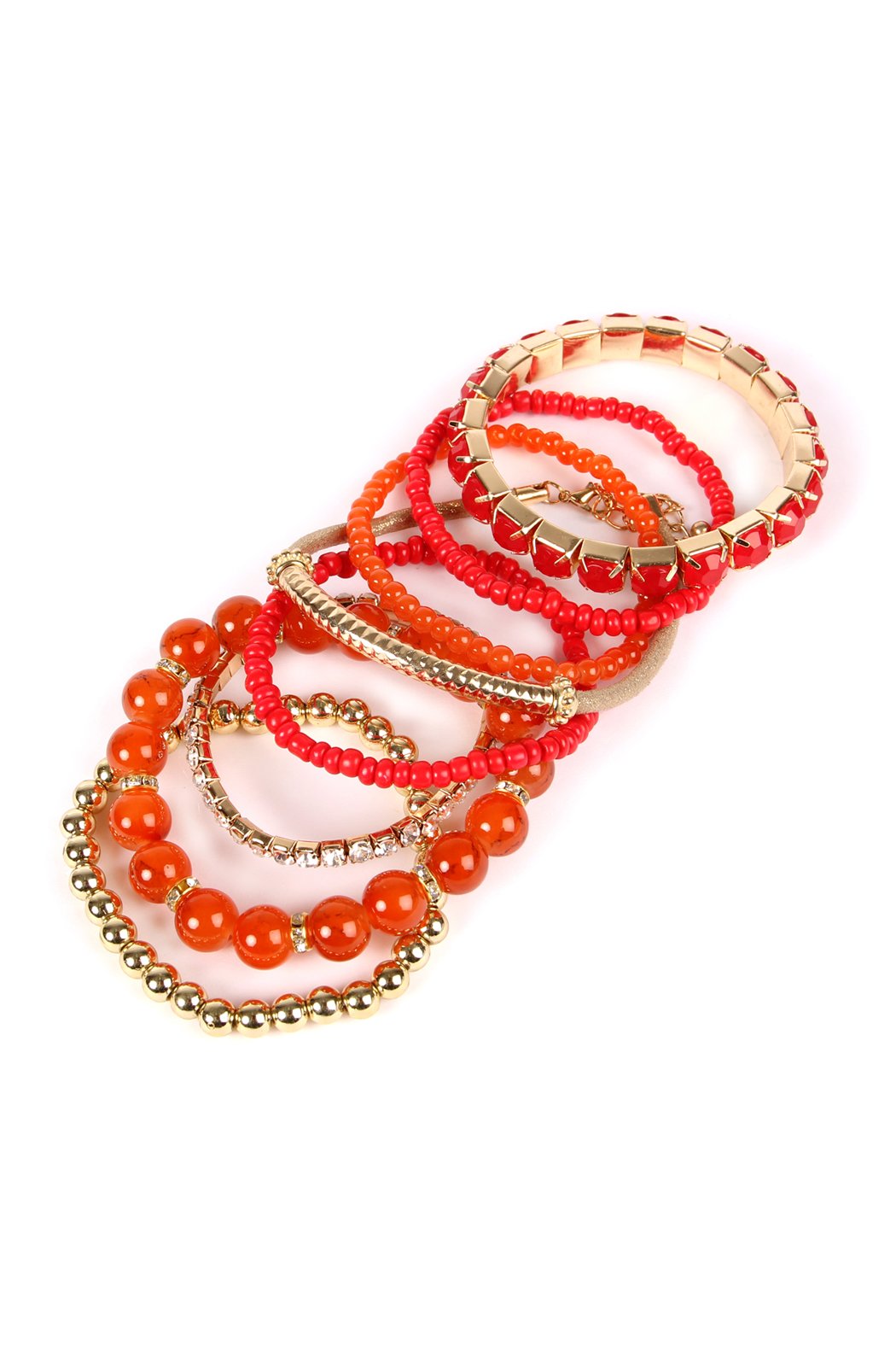 Multicolor Beaded Stretch Bracelet  - 26 COLORS